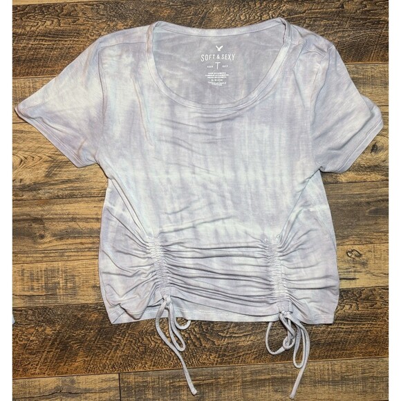 American Eagle Soft & Sexy Women’s Tie-Dye T-Shirt Lot Size Small - Picture 7 of 10